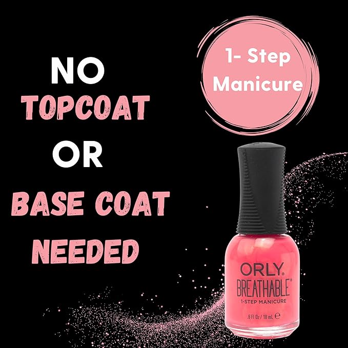 Orly Melting Point Nail Polish Collection | Golden Pink Shimmer | Long-Wearing, Full Coverage Formula with Gripper Cap | Vegan & Cruelty-Free (The Floor Is Lava)