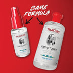 Thayers Alcohol-Free Witch Hazel Facial Mist Toner with Aloe Vera, Unscented, Soothing and Hydrating, for All Skin Types, Trial Size, 3 oz