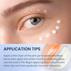 Dual eye cream with advanced