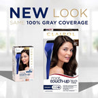 Clairol Root Touch-Up by Nice'n Easy Permanent Hair Dye, 4G Dark Golden Brown Hair Color, Pack of 4