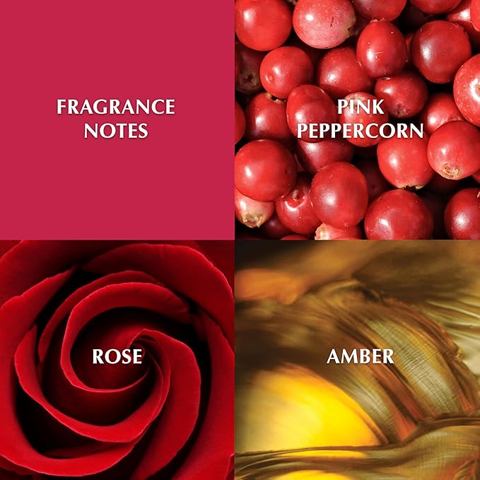 Elizabeth Taylor Women's Perfume, White Diamonds En Rouge, Eau De Toilette EDT Spray, 3.3 Fl Oz