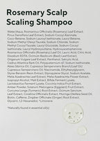 AROMATICA Rosemary Scalp Scaling Shampoo (2 packs) - Korean Hair Care with Thinning Hair Loss Natural Rosemary Essential Oil for Women Hair Growth - Free from Sulfate, Silicone, and Paraben (13.53 oz)