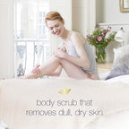 Dove Exfoliating Body Polish Scrub For Silky, Soft Skin Pomegranate & Shea Butter Body Scrub Exfoliates and Provides Lasting Nourishment 10.5 oz