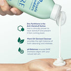 Head & Shoulders BARE Dandruff Shampoo Twin Pack, Soothing Hydration, Sulfate-Free, Silicone-Free, Dye-Free, Eco-Friendly Bottles, Safe for All Hair Types, 13.5 Fl Oz Each (Set of 2)