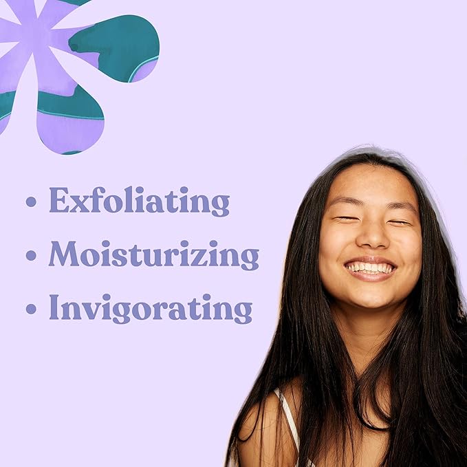 ASUTRA Dead Sea Salt Essential Oil Body Scrub Exfoliator (Soothing Lavender), 16 oz - Ultra Hydrating, Gentle, & Moisturizing - Coconut, Lavender, and Bergamot Oils