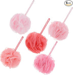 5 piece exfoliating loofah set