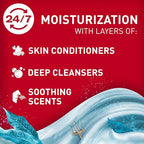 Old Spice Body Wash GentleMan’s Super Hydration for Men, 24/7 Renewing Moisture, Gentle on Skin with Skin Conditioners, Deep Sea with Ocean Waves + Kelp Scent, 20 oz