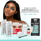 Ardell Strong Hold Lash Glue, Black - Professional Waterproof Lash Adhesive for Strip Lashes with Precision Brush, Fast-Drying 24-Hour Lift-Proof Formula, 1-Pack