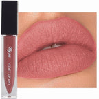 Light Pink Velvet Mousse Liquid Lipstick | High-Pigmented Non-Sticky Non-Drying | Noa