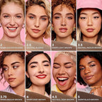 Face Blush Foundation Natural Brightening Silky Moisturizing Sodium Hyaluronate Bakery Crafted Glittering Powder