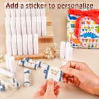 60 Pack Lip Balm Unlabeled, Natural Lip Balm Bulk Blank Tube, Personalized Lip Balm for Party Favors and Gift Basket Filling, Wedding or Baby Shower-5 Flavors