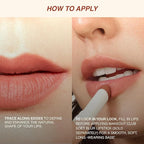 Freck Beauty MAKEOUT CLUB Nude Muse Lip Liner, Non Drying, Smooth Highly Pigmented Retractable Liner, Infused with Jojoba and Hyaluronic Acid, 03 - Camel Beige