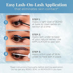 Ardell Seamless Extensions Refill Kit, Wispies, 32 Assorted Lengths, Customizable DIY Underlash Clusters for Natural Volume & Length, Knotless Design