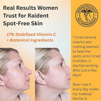 5 in 1 Primer For Face Before Makeup | 17% Vitamin C | All Day Grip | Dark Spot Corrector | Silky Matt Finish | Chemical Free | Vegan | All Skin Types | Made in America | 1fl oz