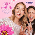 Blossom Scented Roll on Lip Gloss, Infused with Real Flowers, Made in USA, 0.40 fl oz, 2 pack, Cherry/Coconut
