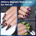 Allstarry 10pcs nail magnet tool