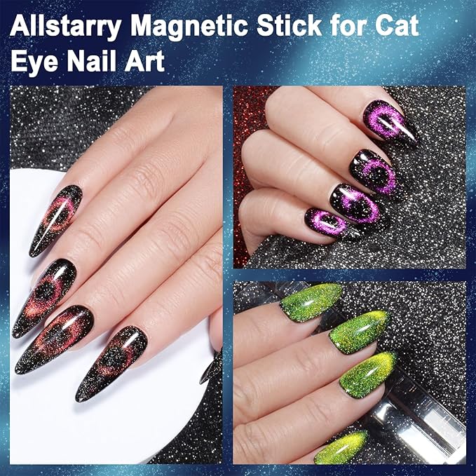 Allstarry 10pcs nail magnet tool