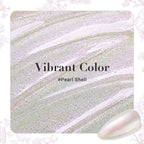 AZUREBEAUTY Shimmering Purple Nail Polish,Glitter Purple Color Quick Dry Complete Natural Super Lustrous Nail Enamel Polish,Professional for Nail Art DIY Manicure and Pedicure at Home