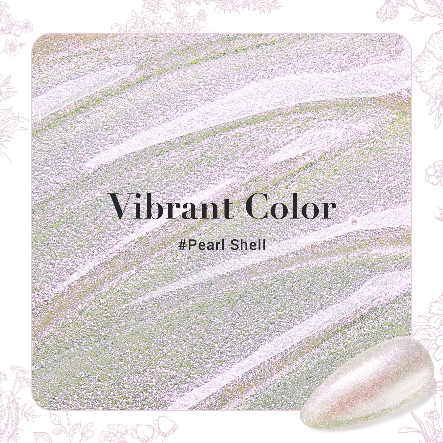 AZUREBEAUTY Shimmering Purple Nail Polish,Glitter Purple Color Quick Dry Complete Natural Super Lustrous Nail Enamel Polish,Professional for Nail Art DIY Manicure and Pedicure at Home