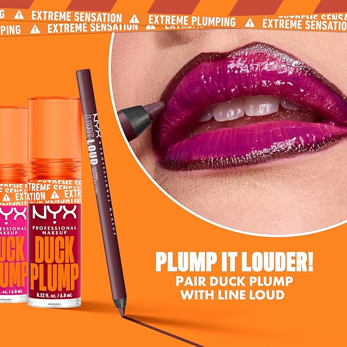 NYX PROFESSIONAL MAKEUP Line Loud Lip Liner, Longwear and Pigmented Lip Pencil with Jojoba Oil & Vitamin E - No Equivalent