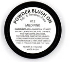 Mild Baby Ballerina Pink Blush Pressed Cheek Blush Color Contour Powder, Talc & Paraben Free, 4 Grams, No Animal Testing & Cruelty Free