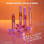 NYX PROFESSIONAL MAKEUP Filler Instinct Plumping Lip Polish, Lip Plumper Gloss - Sparkling Please (Rose Gold)