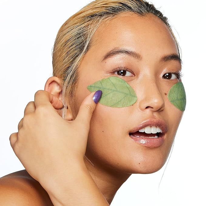 Pacifica Undereye Spot Serum Mask – Leave Pretty Anti-Puff Eye Patches with Vitamin C & Kelp, Hydrating Under-Eye Masks for Dark Circles & Puffiness (2 Pack), Vegan