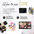 Junior Magnetic Makeup Palette, Empty Magnetic Palette, Universal