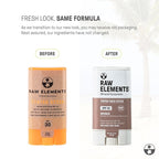 Raw Element Ultra-Moisturizing Face Tint Sunscreen, SPF 30+, Non Toxic Mineral Face Cream, Non Nano Zinc Oxide, Reef Friendly, Safe for All Ages, 0.5 oz, Bronze, Pack of 2