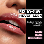 Deck of Scarlet Threeway Solid Lip Oil, Vegan Formula With Hyaluronic Acid and Hydrating Oil Blend, Glossy Finish - Coral Rose