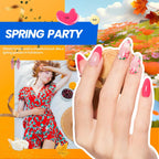 Beetles Gel Nail Polish Kit with U V Light -54 Pcs Gel Nail Kit Four Seasons Glow 32 Colors Set with Base Matte & Glossy Top Coat Soak Off Home DIY Manicure Nails Beginners Gifts for Women Teen Girls