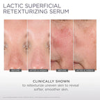 Glytone Micro-Peel Lactic Superficial Retexturizing Serum | Anti-Aging AHA Exfoliating Serum for Face with 10% Lactic Acid | Hydrates, Brightens & Reduces Wrinkles | Paraben-Free - 1 Fl oz