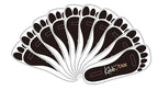 25 Pairs (50Feets) Spray Tanning Feet Pads Disposable Sunless Airbrush Tanning Tent Foot Protection