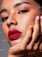 SHEGLAM Lip Liner Creamy Matte Pencil High Pigment Not Easy to Fade Silky Smooth Matte Contour Tint Lip Makeup-Crimson