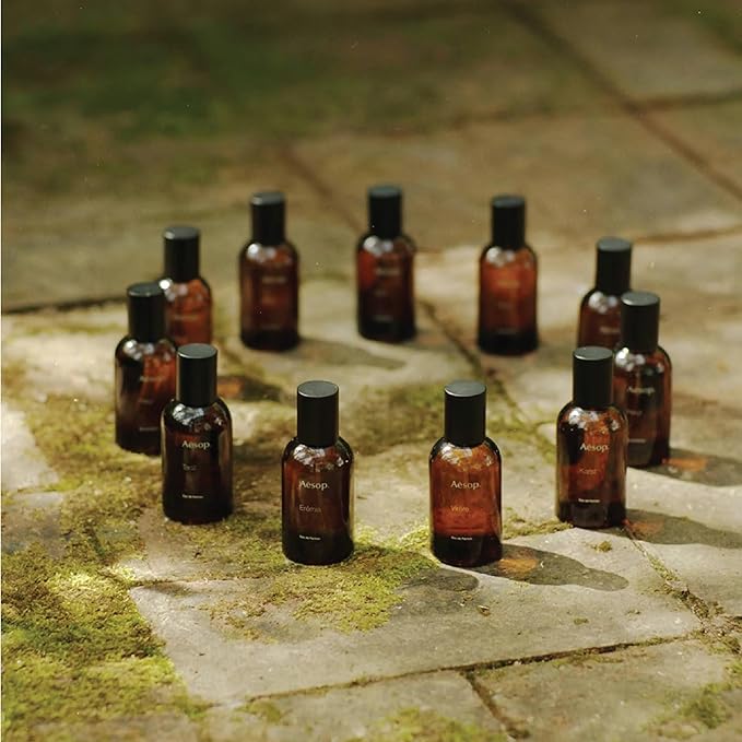 Aesop Virēre Eau de Parfum | Fresh Citrus & Green Spice Fragrance | Inspired by Mediterranean Memories | 1.6 oz