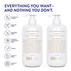 Routine Wellness Anti-Thinning Shampoo and Conditioner Set for Thinning Hair - Biotin DHT Blocker Women & Men - Color Safe Shampoo for Hair Loss & Healthier Hair - Vanilla Blossom (Pack of 2)