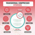 Under Eye Patches for Dark Circles and Puffiness (20 Pairs) - Korean Skin Care Caffeine Collagen Eye Patches for Puffy Eyes -Hydrogel Eye Patch - Under Eye Mask - Aloe Vera Rose Green Tea Gel Eye Pads