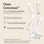 The Honest Company Calming Lavender Bathtime Gift Set | Hypoallergenic Bath Essentials for Sensitive Skin | Shampoo + Body Wash, Face + Body Lotion, Bubble Bath, Conditioner, Wash Cloth