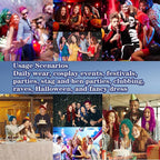 Blue Hair Color Wax, Temporary