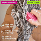 Ethique Repairing Shampoo Bar for dry, damaged hair with Rice Protein - Plastic-Free, Vegan, Cruelty-Free, 3.88 oz - Formerly Sorbet