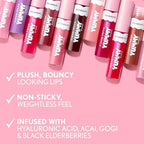 COVERGIRL Clean Fresh Yummy Lip Gloss, Sunshine Rays, W&F, Hydrating, Non-Sticky, Hyaluronic Acid, Glassy Shine, 0.33oz