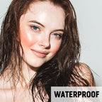 3 Colors Blush Palette，Blush Powder for Cheeks Makeup，Glitter Blusher with Brush，Long Wear，Highly Pigmented