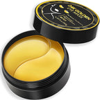 CCbeauty 24K Gold Under Eye Patches for Puffy Eyes, Dark Circles and Puffiness, Collagen Hydrating Mask Skincare, Gel Pads for Eye Bags and Wrinkles Under Eye Treatment,30pairs