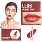 Oulac Waterproof Lipliner Pencil Set - Smooth and Creamy, Retractable Lip Makeup for Precision Application, Vegan & Cruelty-Free, LL06+LL08+10