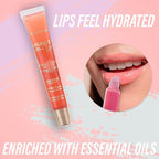 EXPRESSIONS 12pc Sparkle Lips Lip Oils - Vitamin E Infused Lip Gloss, Holiday Lip Oil Collection Hydrating Lip Care, Safe and Non-Toxic Lip Gloss Gift Set