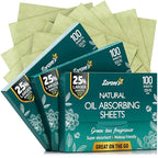 Natural Green Tea Oil Blotting Sheets for Face Face