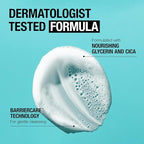 Neutrogena Ultra Gentle Cream-to-Foam Facial Cleanser, Transforms from a Creamy Cleanser to a Foaming Face Wash for Sensitive Skin, Fragrance-Free, Hypoallergenic, Non-Comedogenic, 12 oz