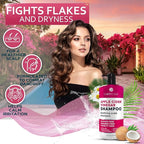 Apple Cider Vinegar Shampoo - Sulfate Paraben and Silicon Free Anti Dandruff Product for Women and Men - Deeply Moisturizing Formula - Dry Scalp Treatment for Oily Hair – Professional Grade Products