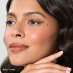 Julep Skip The Brush Cream to Powder Blush Stick - Desert Rose - Blendable and Buildable Color - 2-in-1 Blush and Lip Makeup Stick