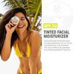 Raw Element Ultra-Moisturizing Tinted Face Cream, Non Toxic Mineral Face Sunscreen, Daily Tinted Moisturizer, Non-Nano Zinc Oxide, Reef Friendly, All Ages, SPF 30, 1.8 oz, Pearly Sand, Pack of 1